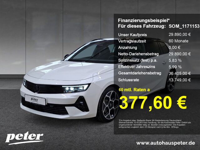Opel Astra 2.500 km 29.890 € Erfurt 99086