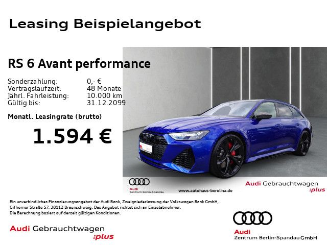 Audi RS6 6.027 km 129.970 € Berlin 13581
