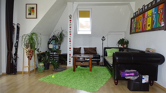 HEF-Kurpark, 2 ZKB im DG + Balkon - Dachgeschoßwohnung Bad Hersfeld | Angebot:27027276