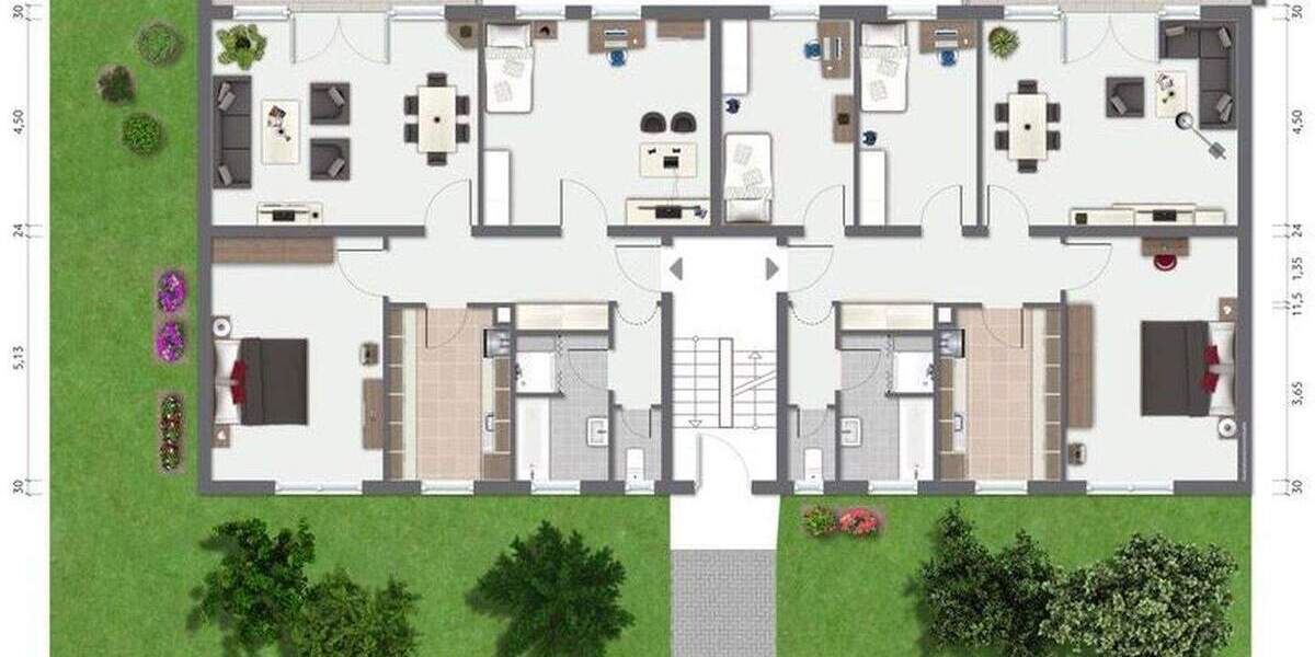 Mehrfamilienhaus, Wohnhaus Herzogenaurach - 2 Zimmer, 554 m&sup2;, 997.000&euro; | Angebot:25525619