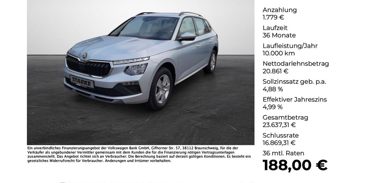 Skoda Kamiq 16.763 km 21.880 &euro; Osnabrück 49084