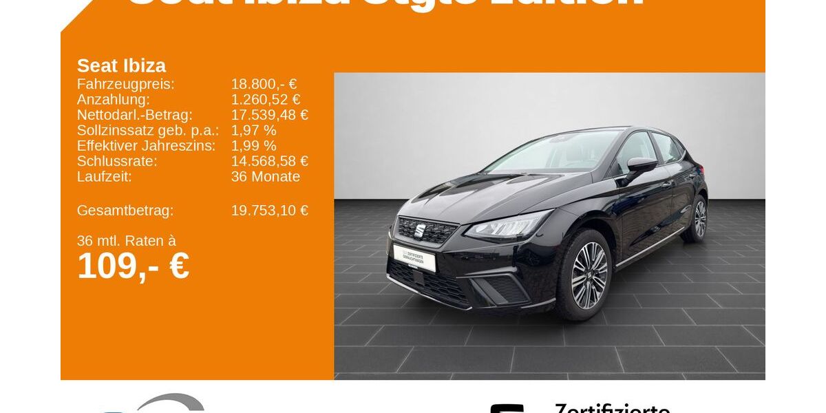 Seat Ibiza 17.354 km 18.700 &euro; Simmern 55469