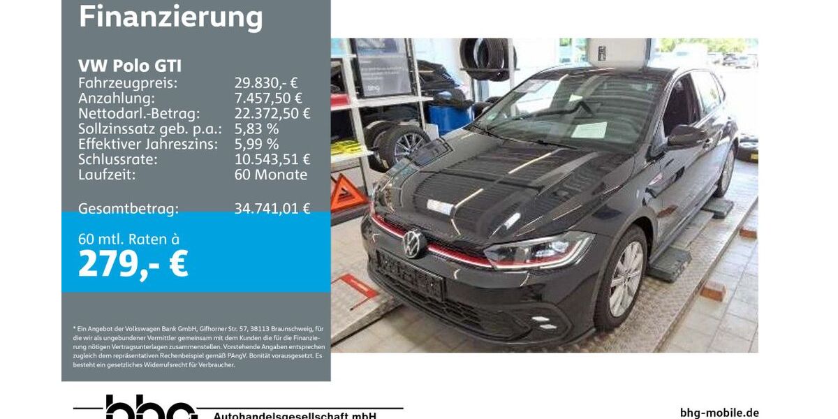 VW Polo 2.652 km 28.860 &euro; Durmersheim 76448