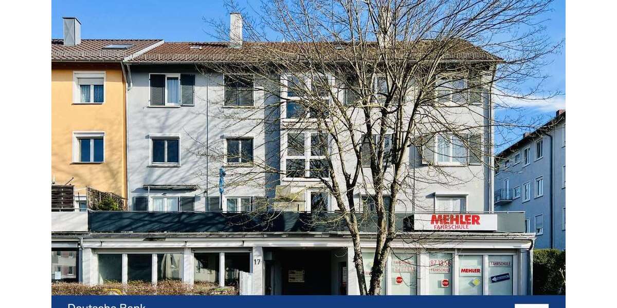 Etagenwohnung Ludwigsburg - 3 Zimmer, 65 m&sup2;, 212.000&euro; | Angebot:25463338