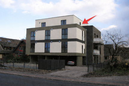 Penthouse (2 ZKB), Dachterrasse zum Süden, Einbauküche in Vechta 2 zimmer