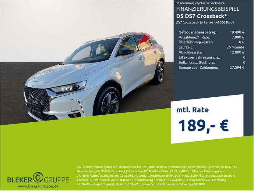 DS Automobiles DS 7 Crossback 60.037 km 27.480 € Dortmund 44263