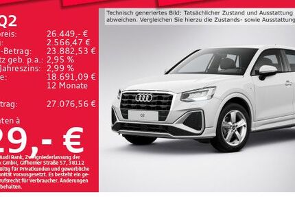 Audi Q2 30.481 km 26.449 € München 80935