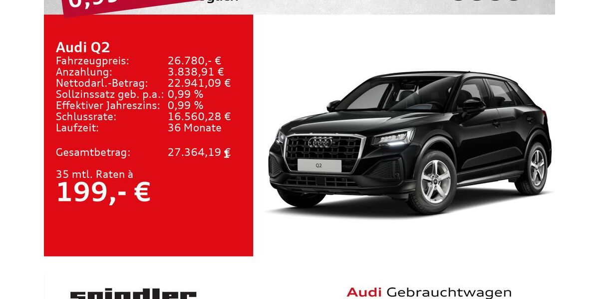 Audi Q2 34.500 km 26.480 &euro; Kitzingen 97318