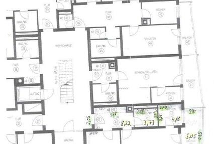 Wohnung Germering - 2 Zimmer, 55 m&sup2;, 335.000&euro; | Angebot:25987659