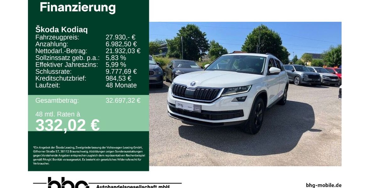 Skoda Kodiaq 77.822 km 27.930 &euro; Freudenstadt 72250