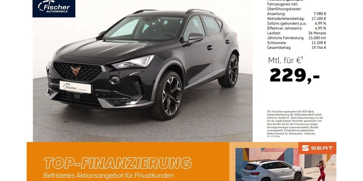 Cupra Formentor 56.206 km 25.480 &euro; Neumarkt 92318