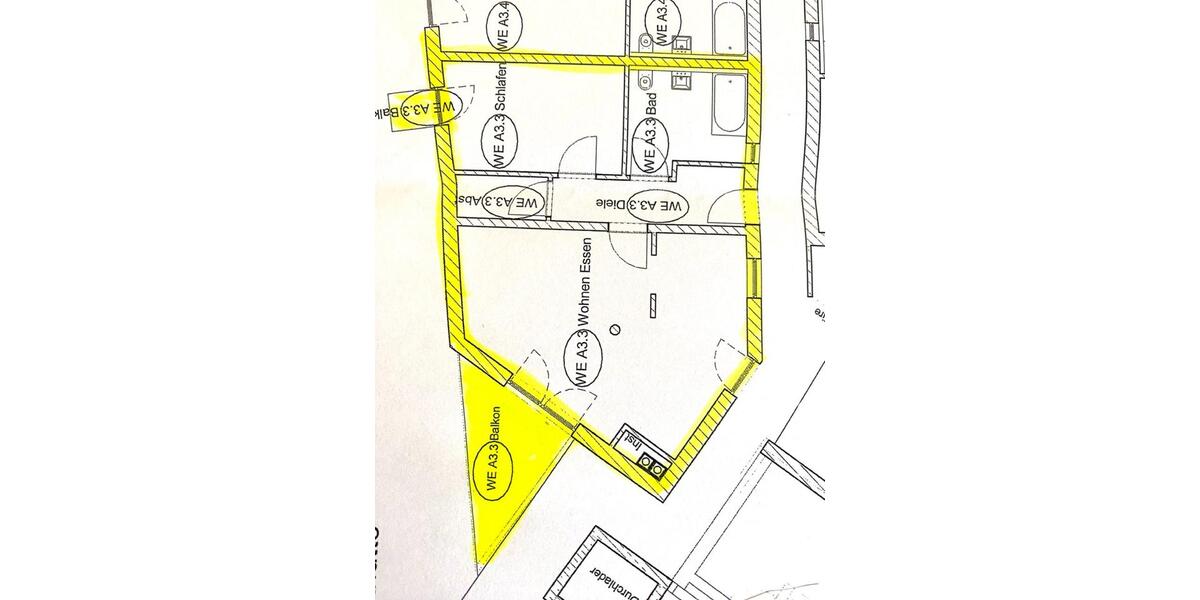Etagenwohnung Maxhütte-Haidhof Haidhof - 2 Zimmer, 67 m&sup2;, 255.000&euro; | Angebot:24326750