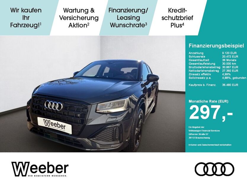 Audi Q2 1.490 km 36.480 € Herrenberg 71083