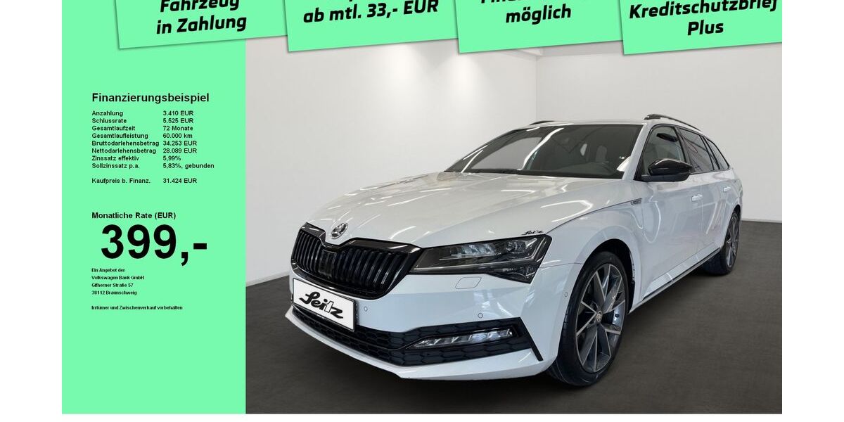 Skoda Superb 95.160 km 30.648 &euro; Immenstadt 87509