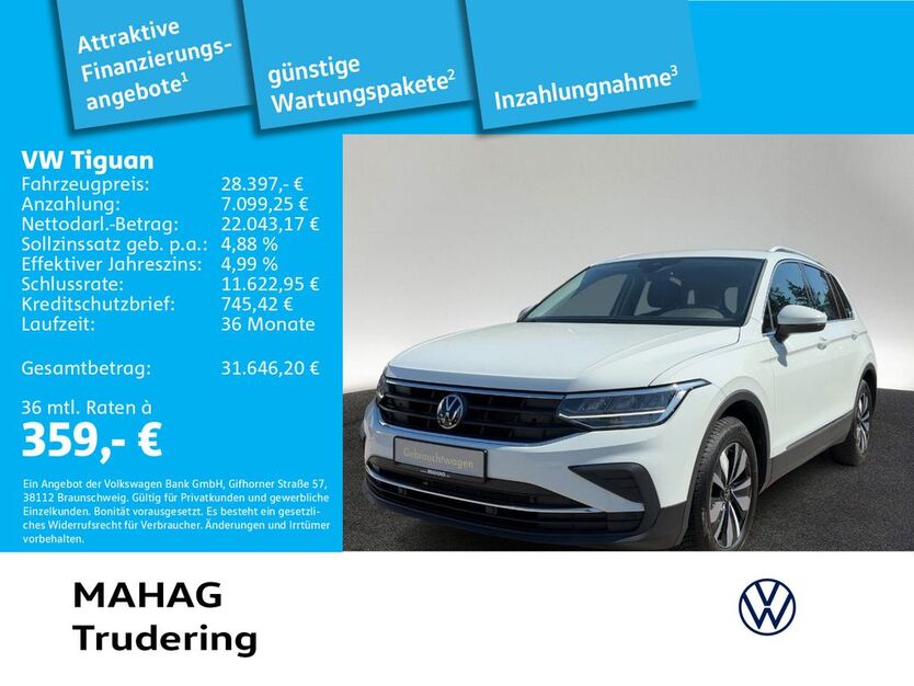 VW Tiguan 42.067 km 27.998 € München 81825