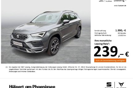 Seat Ateca 11.211 km 31.222 &euro; Dortmund 44269