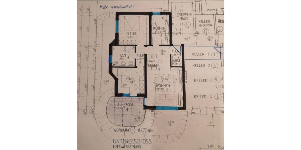 Terrassenwohnung Ebermannstadt - 3 Zimmer, 84 m&sup2;, 850&euro; | Angebot:26375908