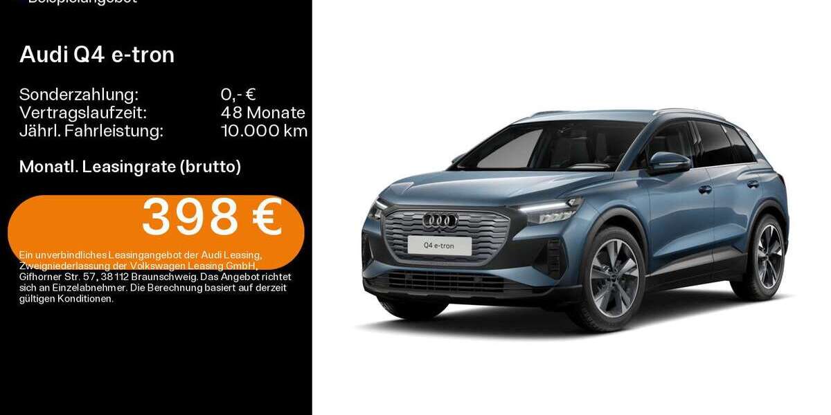 Audi Q4 e-tron 5.105 km 37.990 &euro; Schweinfurt 97424