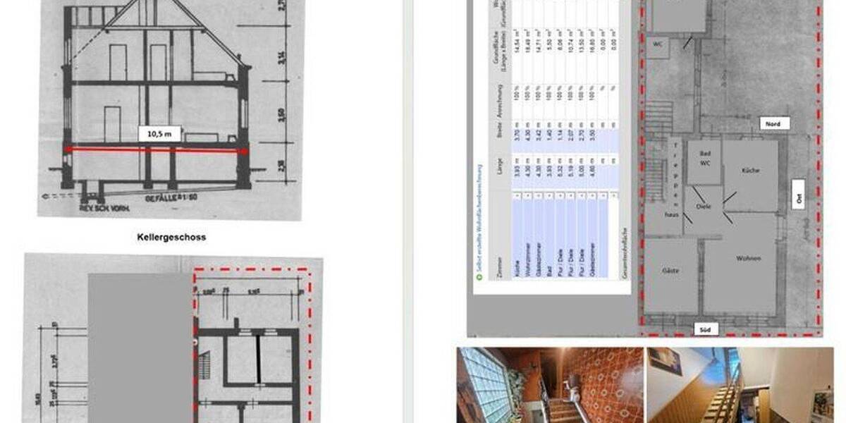 Doppelhaushälfte Essen Borbeck-Mitte - 7 Zimmer, 160 m&sup2;, 450.000&euro; | Angebot:26274407