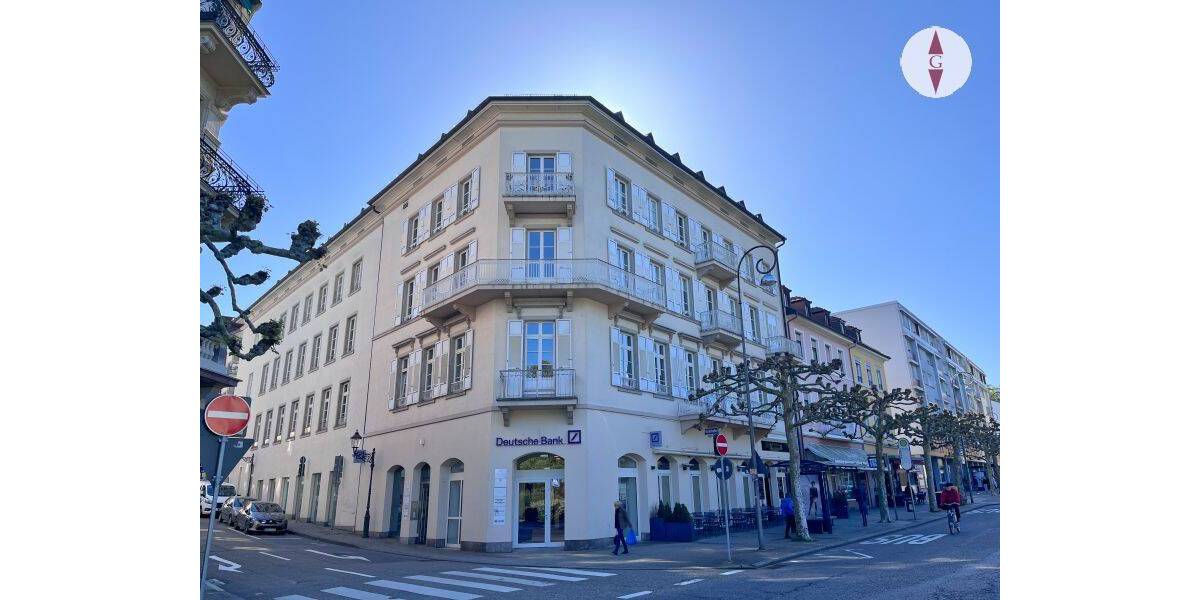 Etagenwohnung Baden-Baden Innenstadt - 2 Zimmer, 128 m&sup2;, 1.480&euro; | Angebot:26389344