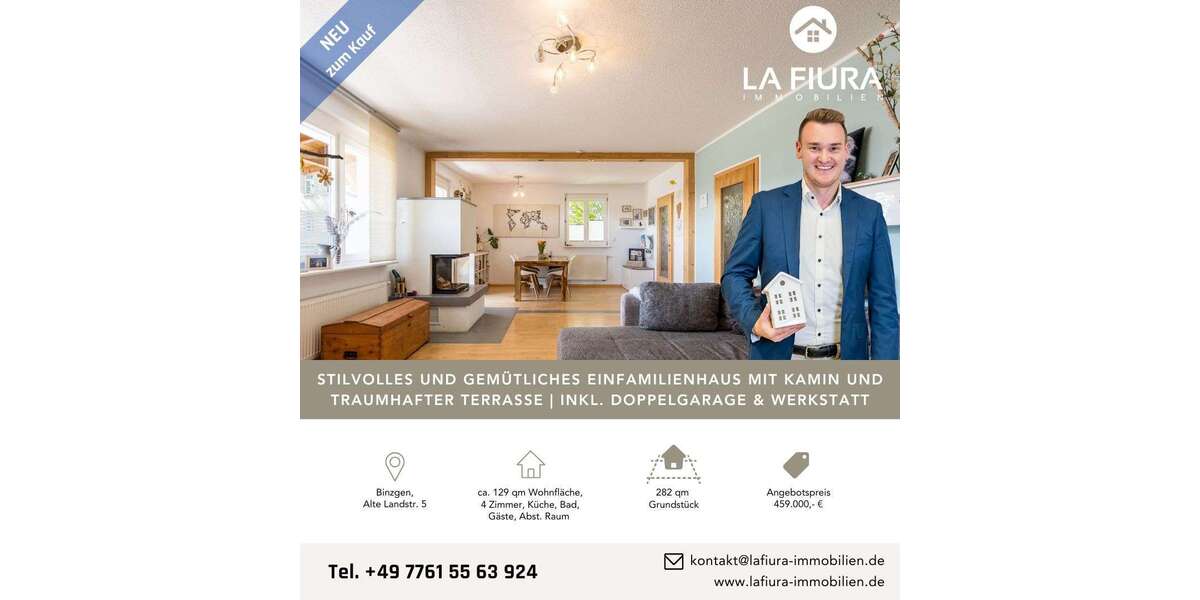 Einfamilienhaus Laufenburg - 4 Zimmer, 129 m&sup2;, 459.000&euro; | Angebot:26493442