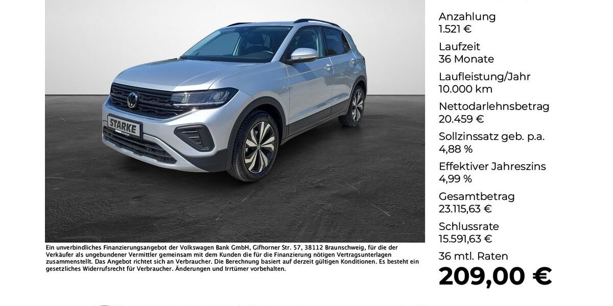 VW T-Cross 10.800 km 21.980 &euro; Wallenhorst 49134