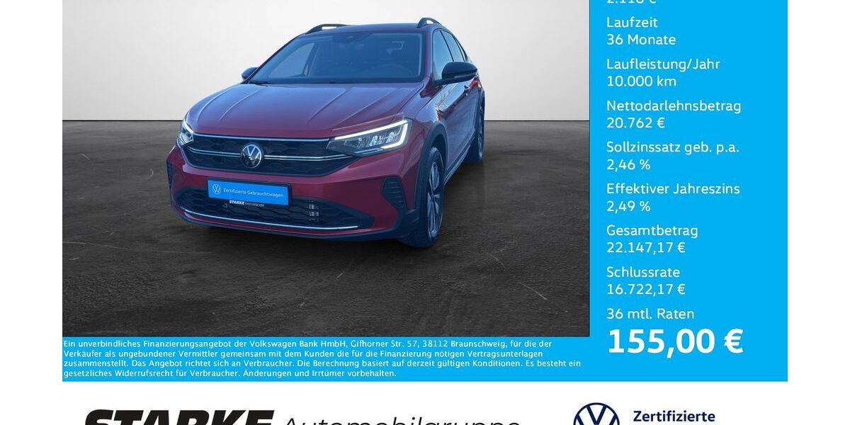 VW Taigo 1.996 km 22.880 &euro; Vechta 49377