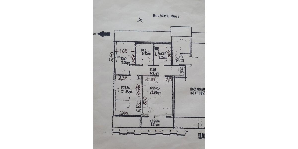 Dachgeschoßwohnung Salzgitter Ortschaft Südost - 3 Zimmer, 72 m&sup2;, 105.000&euro; | Angebot:19720758