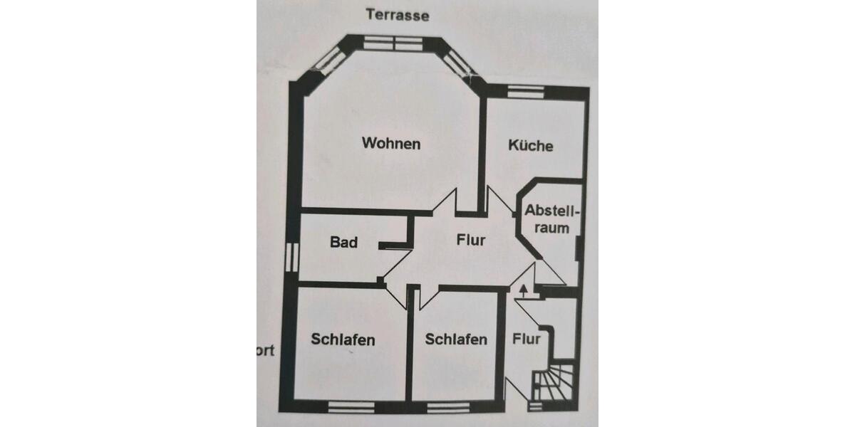 Erdgeschoßwohnung Papenburg - 3 Zimmer, 82 m&sup2;, 200.000&euro; | Angebot:26824200