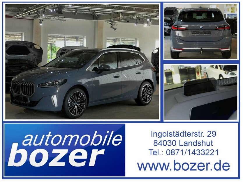 BMW 218 Active Tourer d Luxury AHK,360°,NP:60.720 22.400 km 34.590 € Landshut 84030