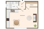 Etagenwohnung Meppen - 1 Zimmer, 28 m&sup2;, 500&euro; | Angebot:26679160