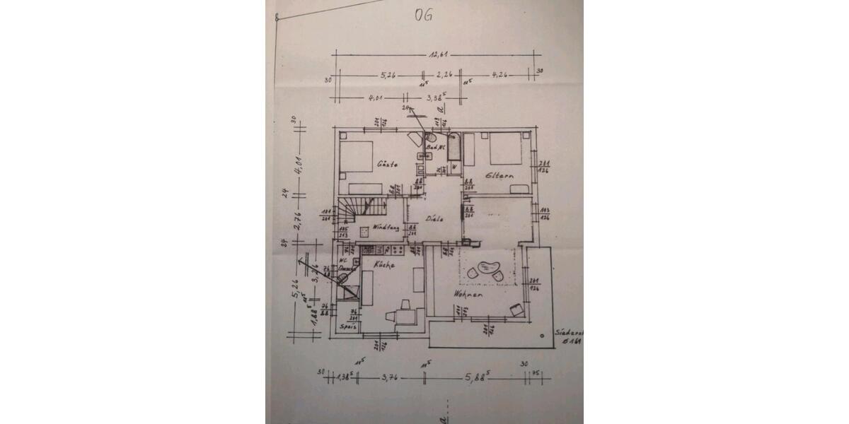 Etagenwohnung Langdorf - 3.5 Zimmer, 120 m&sup2;, 850&euro; | Angebot:25362747
