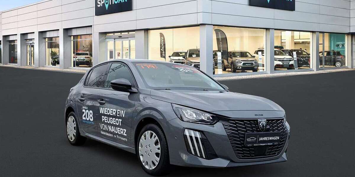 Peugeot 208 1.868 km 27.890 &euro; Kaiserslautern 67661