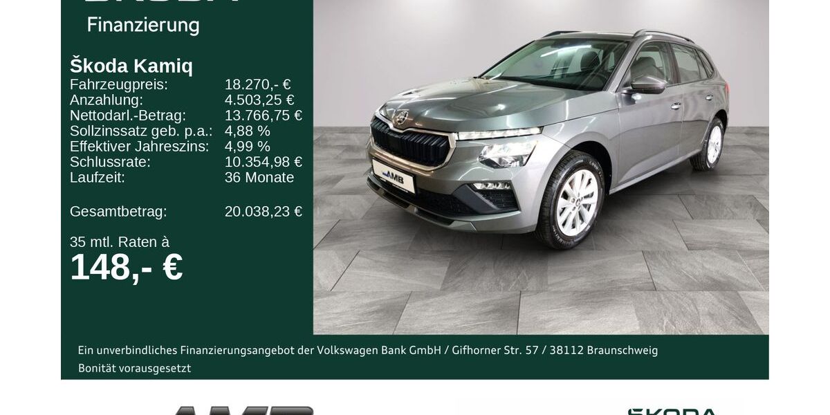 Skoda Kamiq 17.560 km 18.270 &euro; Borna 04552