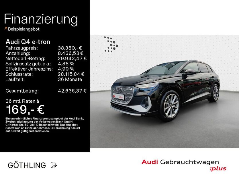 Audi Q4 e-tron 8.100 km 38.380 € Eisenach 99817