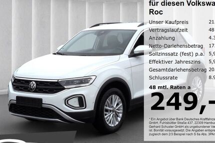 VW T-Roc 19.843 km 21.779 &euro; Ruhstorf 94099