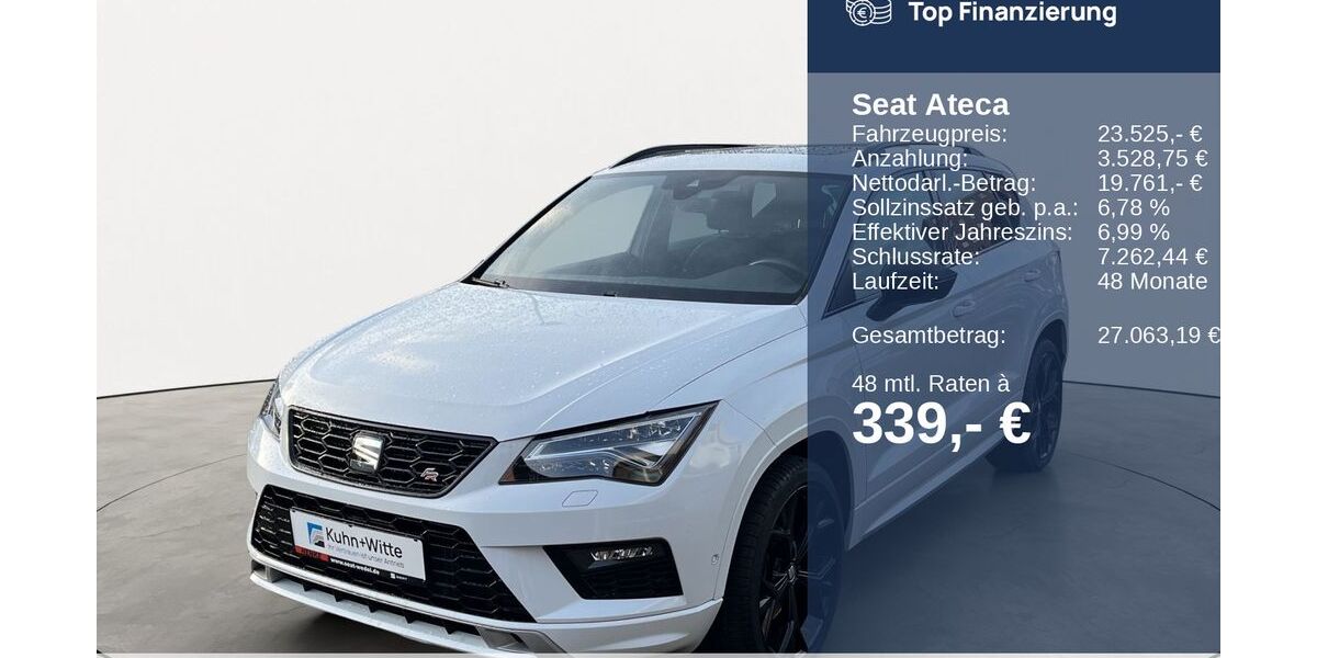 Seat Ateca 39.838 km 23.525 &euro; Wedel 22880
