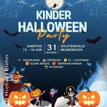 Kinder Halloween Party 31.10.2026 Holstenhalle Neumünster