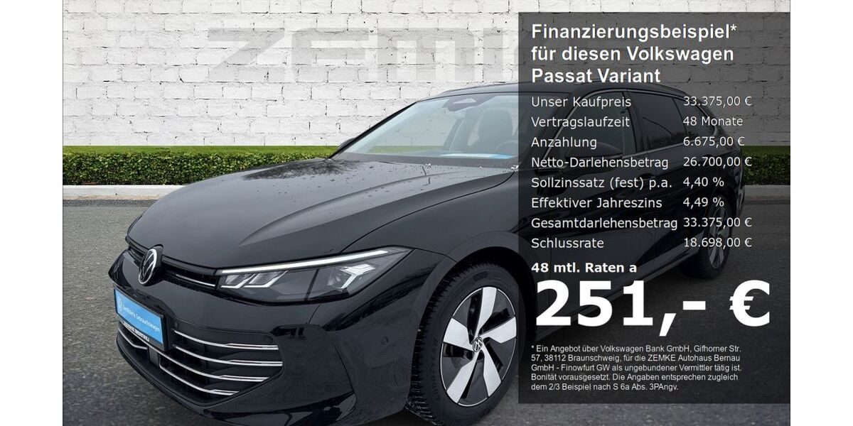 VW Passat Variant 26.038 km 33.375 &euro; Schorfheide OT Finowfurt 16244