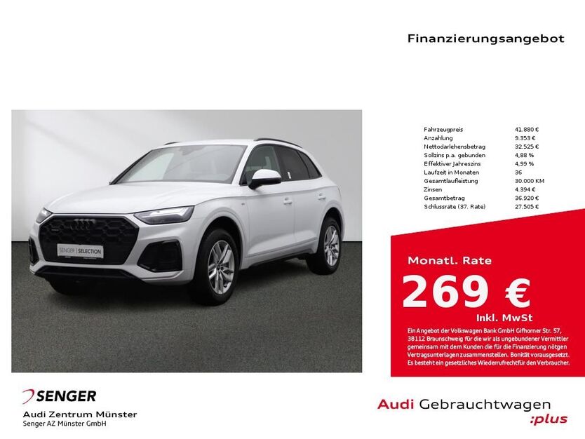 Audi Q5 58.531 km 41.880 € Münster 48153