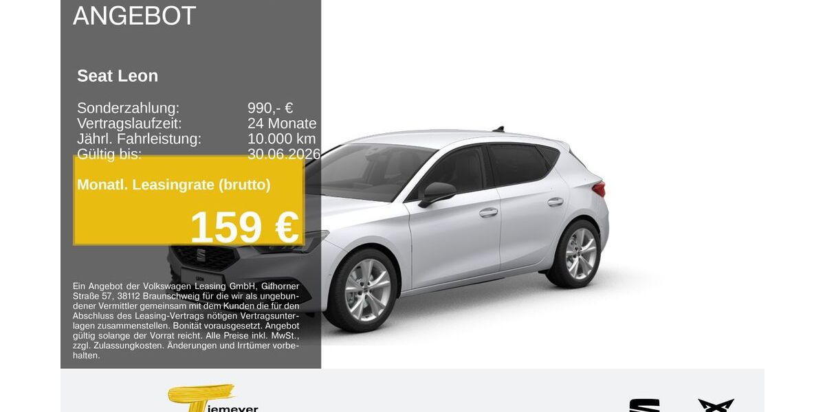 Seat Leon 16.941 km 27.490 &euro; Hemer 58675