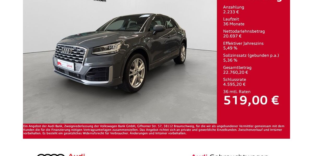 Audi Q2 88.850 km 22.930 &euro; Giessen 35394
