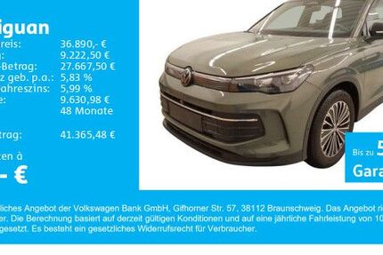 VW Tiguan 12.900 km 36.890 &euro; Gersthofen 86368