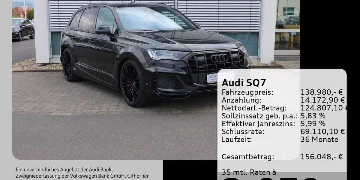 Audi SQ7 1.188 km 134.890 &euro; Bürgstadt 63927