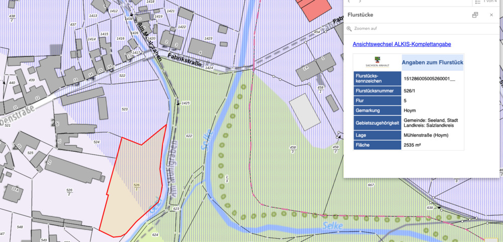 Grundstück Seeland Hoym - 49.000&euro; | Angebot:25681729