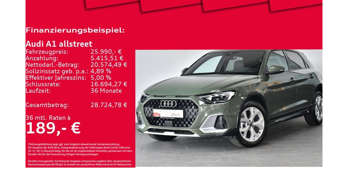 Audi A1 14.290 km 25.490 &euro; Hannover 30179