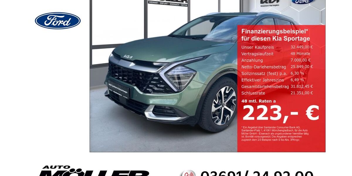 Kia Sportage 14.900 km 32.449 &euro; Eisenach 99817