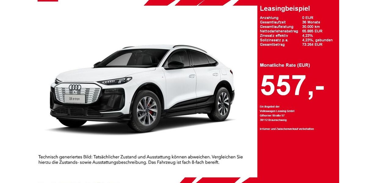 Audi Q6 e-tron 9.015 km 65.885 &euro; Gütersloh 33330