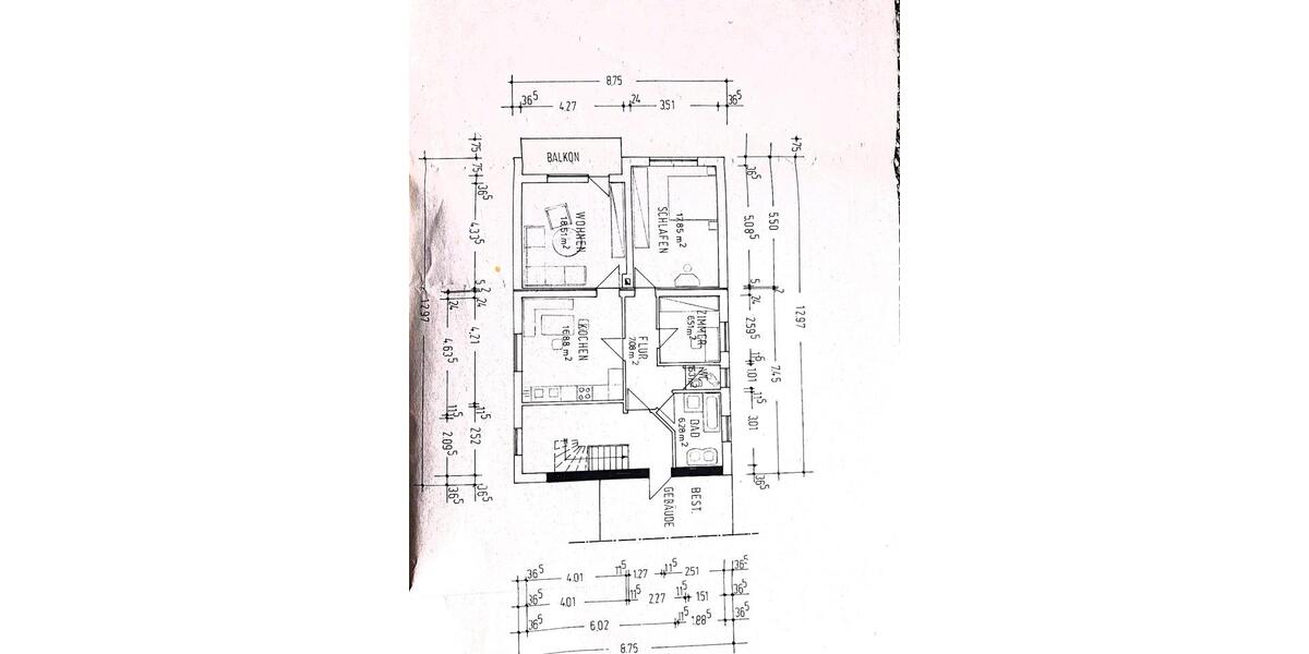 Etagenwohnung Schierling - 3 Zimmer, 73 m&sup2;, 700&euro; | Angebot:26374254