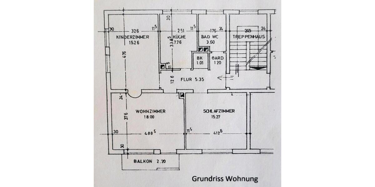 Etagenwohnung Eggenfelden - 3 Zimmer, 69 m&sup2;, 145.000&euro; | Angebot:26766472